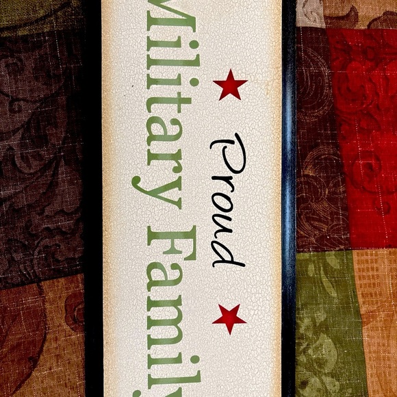 Proud Army Family Sign Custom Name United States Wall Decor Metal Plaque - Picture 2 of 6